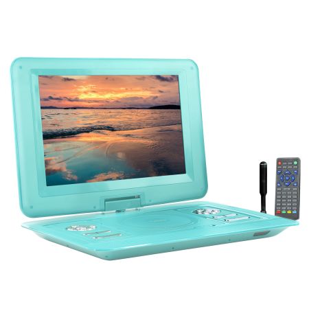 Trexonic 15.4 Inch Portable TV+ DVD Player with Swivel TFT-LCD Screen and USB,SD,AV,HDMI Inputs