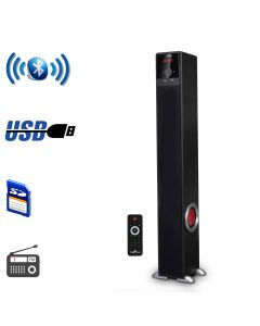 beFree Sound Bluetooth Powered Tower Speaker
