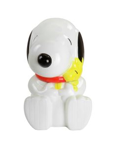 Gibson Peanuts Classic Snoopy Cookie Jar in White